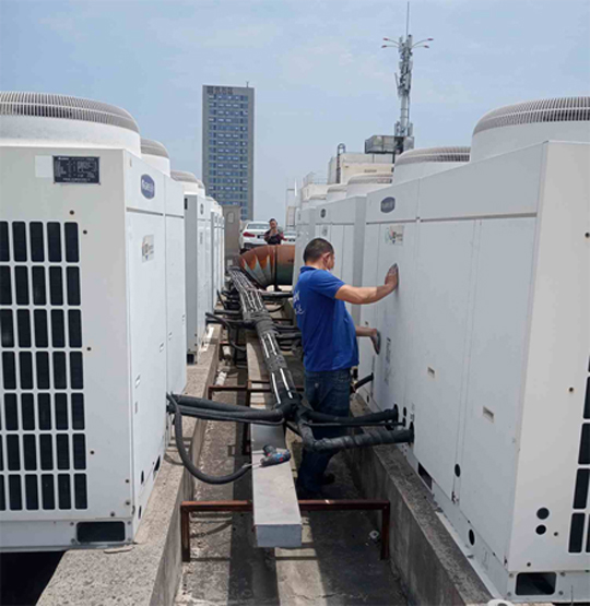 许昌市中央空调制热和不制冷系统维修方法